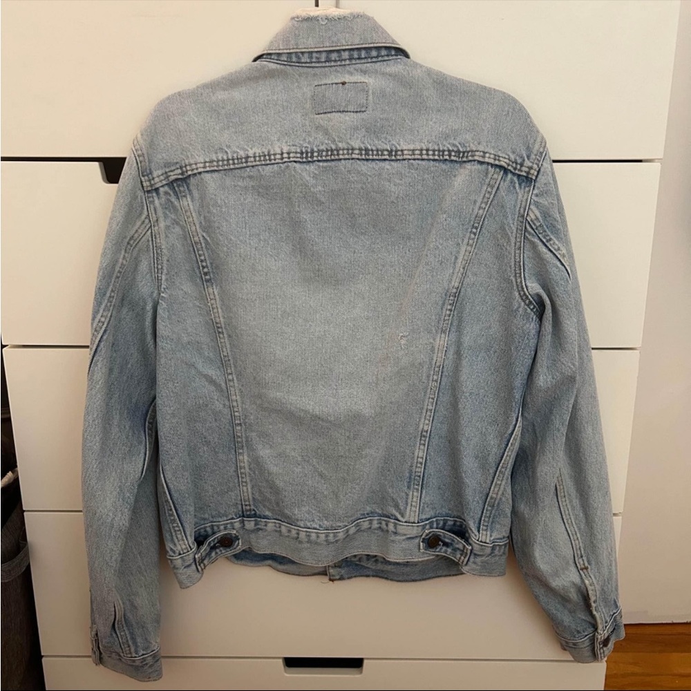 Vintage Levi’s Jean Jacket Sashiko Repaired - Picture 5 of 10